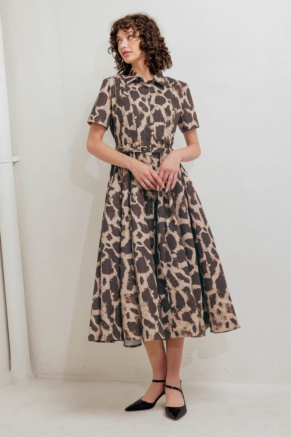 tame-giraffe-woven-midi-dress Flying Tomato-Sophia's StyleDRESSES-1
